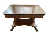 Oak Library Table