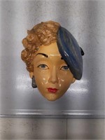 1938 Art Deco Wall Mask