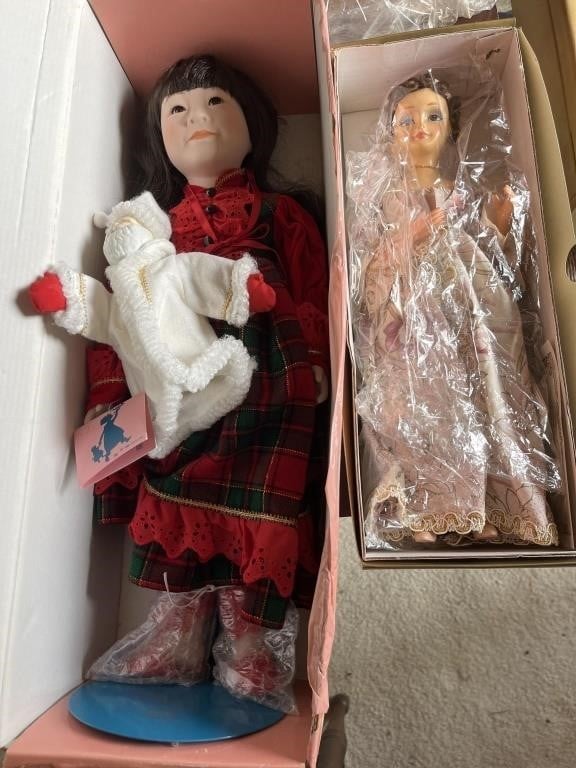 Marian Yu Christmas doll and Brynn‘s