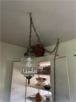 Mid century modern plug-in light hanging lamp