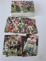 120+ 1992 Topps Stadium Club Fottball Cards