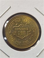 Showbiz pizza place token