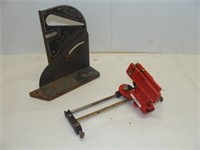 Chain Saw Guide and VIntage Mitre Master Guide