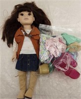 Journey girl doll with extra clothes