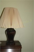 Wooden Table Lamp 21”