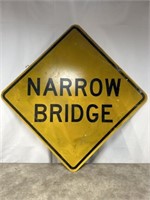 Narrow Bridge retired street sign