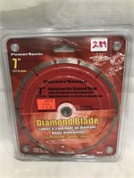 Segmented Rim Diamond Blade 7" 'PowerSonic'