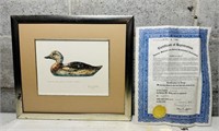 ORIGINAL Watercolor with Certificate of