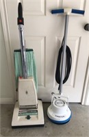 Hoover Vacuum and Oreck Floor Buffer