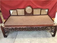 Vintage Rosewood Asian Daybed