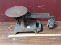 Antique Fairbanks 35lbs Scale with Weights