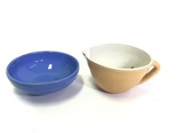 Uhl Pottery Batter Bowl & Oxford Ware Bowl