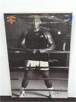 GEORGE FOREMAN SIGNED BOXING POSTER