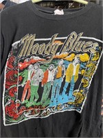Vintage moody blues concert T-shirt