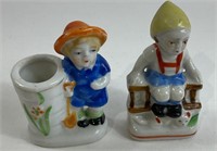 Occupied Japan Ceramic Japanese Figuines