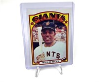 1972 TOPPS WILLIE MAYS BASEBALL CARD