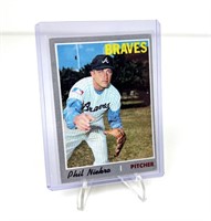 1970 TOPPS PHIL NIEKRO BASEBALL CARD