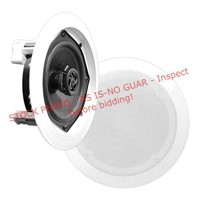 Pyle® In-wall/in-ceiling 5-1/4 Inch 2-way Speakers