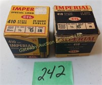 Ammunition 2x Boxes Imperial 410 Gauge 2 1/2 Inch