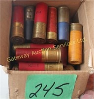 Ammunition Mixed box of Old Paper Hulls