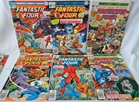Lot 1 of 70s Marvel Comics 6 FANTASTIC FOUR comics