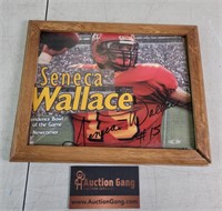 Signed Seneca Wallace Photo Iowa State