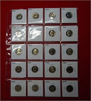 (20) Proof Jefferson Nickels