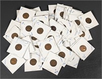 Fifty Wheat Cents, Various Date