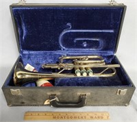 Elkhart Brass Instrument Trumpet in Case