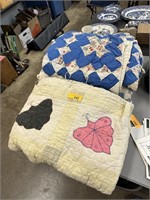 3PC HANDMADE QUILTS NOTE
