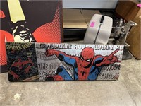 LARGE SPIDER-MAN THEME CANVAS WALL ART