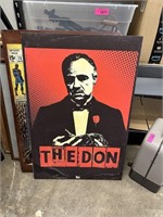 THE DON GODFATHER LARGE CANVAS WALL ART