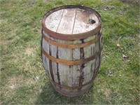 Wooden Barrel, 18x30