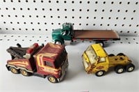 Vintage Die-cast Trucks (tonka, buddy L)