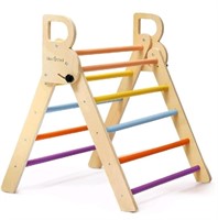 BlueWood Flodable Triangle Ladder Climbing for Tod
