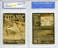 Titanic Gem Mint 10 23k Gold 100th Anniversary