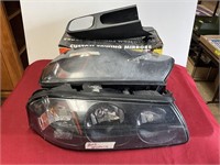 Pair of 2005 Impala headlights and pair of slide