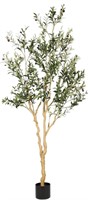 Faux Olive Tree 7ft - Indoor Decor  84in