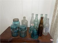 Misc Bottle and Jar Lot