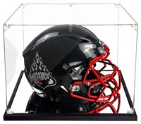 Clear Helmet Display Case Football Helmet