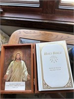 bible in wood box