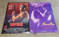 Movie Posters Rew Deal & Fire with Fire