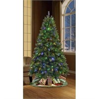 Pre-Lit 400 LED Valley Spruce Tree, 7ft