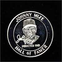 One Troy Oz .999 Silver Johnny Moore Coin