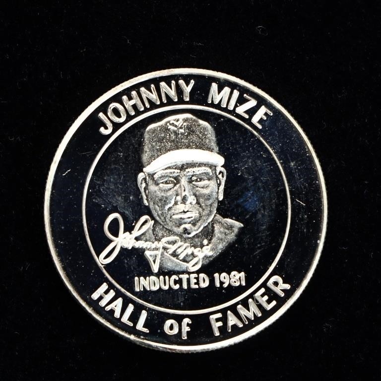 One Troy Oz .999 Silver Johnny Moore Coin