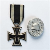 Original 1914 Iron Cross of Imperial Germany and W