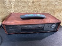 VCR with remote & cover