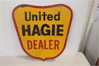 United Hagie Dealer sign