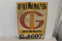 Funks G Seed sign