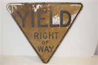 Yield Highway sign